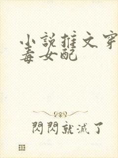 小说推文穿越恶毒女配