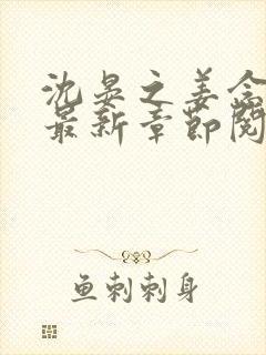 沈晏之姜念小说最新章节阅读