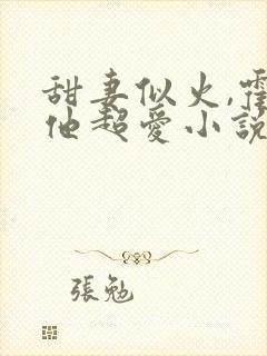 甜妻似火,霍爷他超爱小说