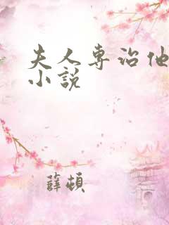 夫人专治他不服小说