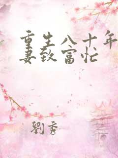 重生八十年代佳妻致富忙