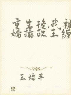 重生后,我被病娇摄政王缠上了在线阅读小说