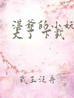 湛爷的小妖精长大了 下载