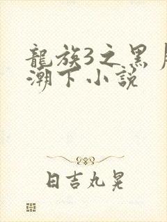 龙族3之黑月之潮下小说