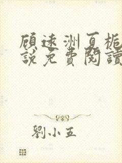 顾远洲夏栀栀小说免费阅读最新章节