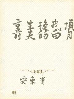 重生后我顶替了前夫的白月光结局