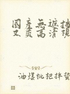 国产无遮挡又黄又爽高清视频