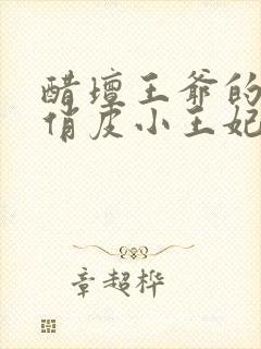 醋坛王爷的神医俏皮小王妃txt下载