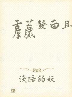 舌苔发白且发黄厚腻