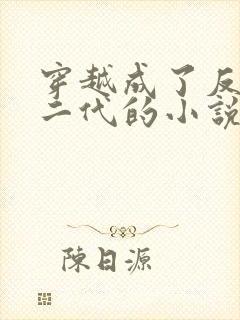 穿越成了反派富二代的小说