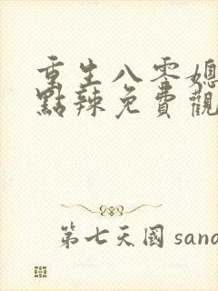 重生八零媳妇有点辣免费观看