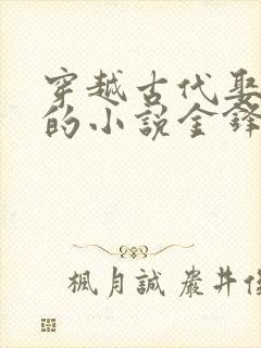 穿越古代娶媳妇的小说金锋