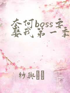 奈何boss要娶我第一季剧情分集介绍