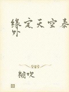 缘定天空泰剧番外