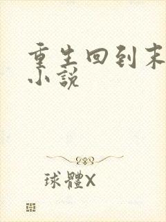 重生回到末世前小说