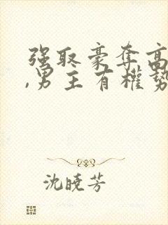 强取豪夺高干文,男主有权势的小说