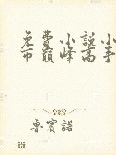 免费小说小说都市巅峰高手全本阅读