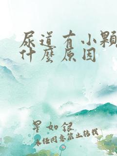 尿道有小颗粒是什么原因