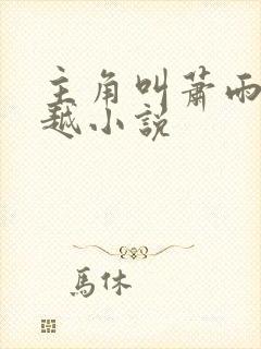 主角叫萧雨的穿越小说