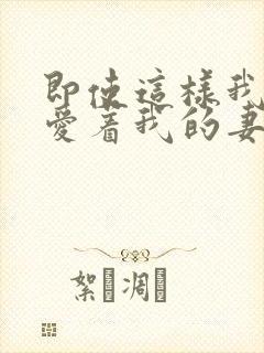 即使这样我还是爱着我的妻子第一集