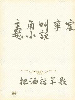 主角叫宁宸的穿越小说