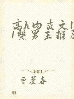 高h肉爽文1v1双男主推荐