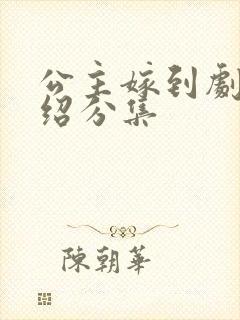 公主嫁到剧情介绍分集