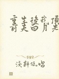 重生后我顶替了前夫白月光全文阅读