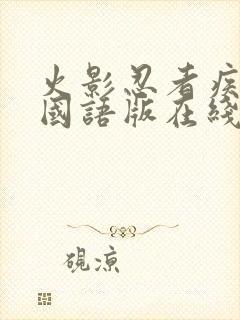 火影忍者疾风传国语版在线观看