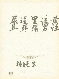 尿道里流黄水而且疼痛男性