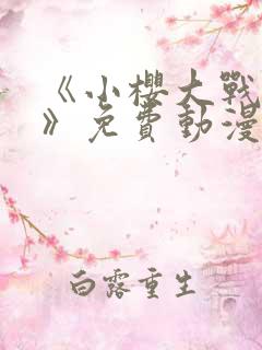 《小樱大战鸣人》免费动漫观看