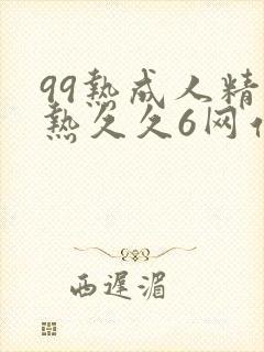 99热成人精品热久久6网站