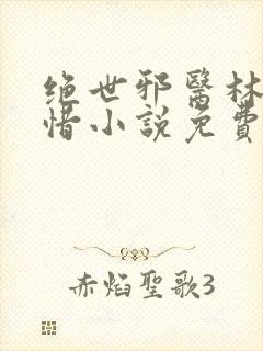 绝世邪医林凡叶惜小说免费阅读全文无弹窗