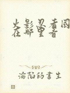 火影忍者国语版在哪里看