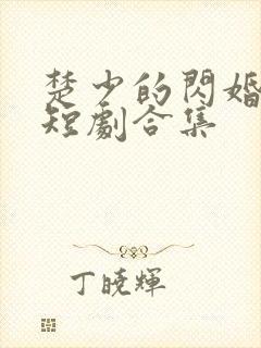 楚少的闪婚甜妻短剧合集