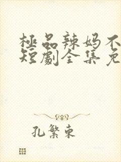 极品辣妈不好惹短剧全集免费