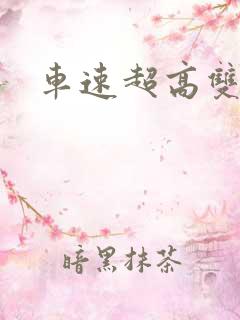 车速超高双男主