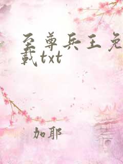 至尊兵王免费下载txt