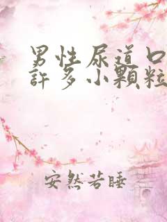 男性尿道口长了许多小颗粒