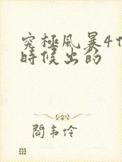 究极风暴4什么时候出的