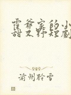 霍爷家的小祖宗甜又野短剧