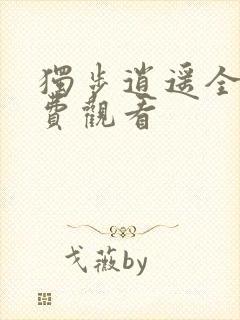 独步逍遥全集免费观看