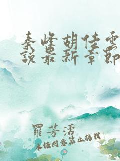 秦峰胡佳云的小说最新章节