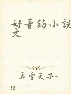 好看的小说甜宠文