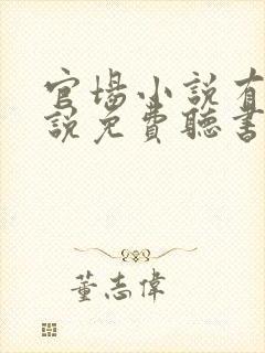 官场小说有声小说免费听书