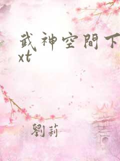 武神空间下载txt