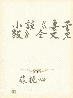 小说《妻子的背叛》全文免费阅读