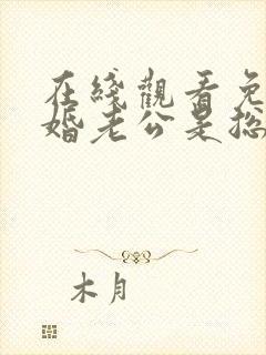 在线观看免费闪婚老公是总裁短剧