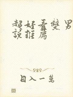 超好看双男主小说推荐