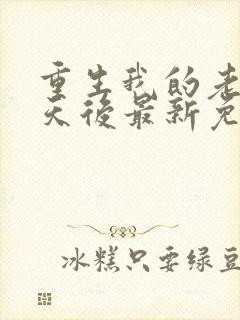 重生我的老婆是天后最新免费阅读